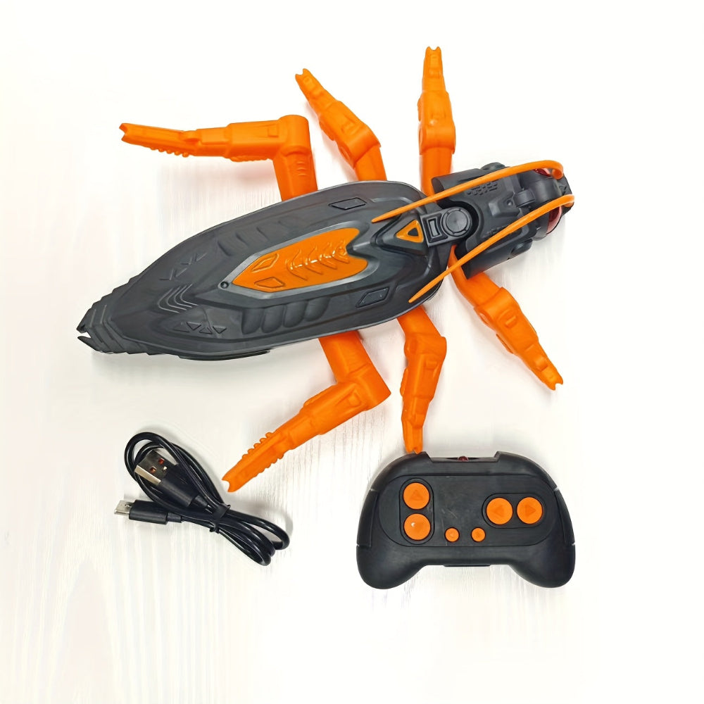 Climbing Critter Remote-Controlled Robot for Indoor Fun
