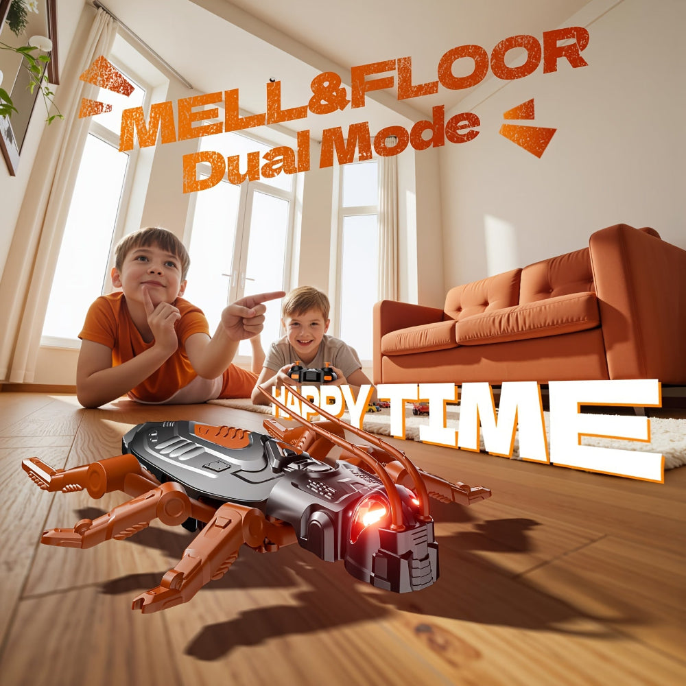 Climbing Critter Remote-Controlled Robot for Indoor Fun