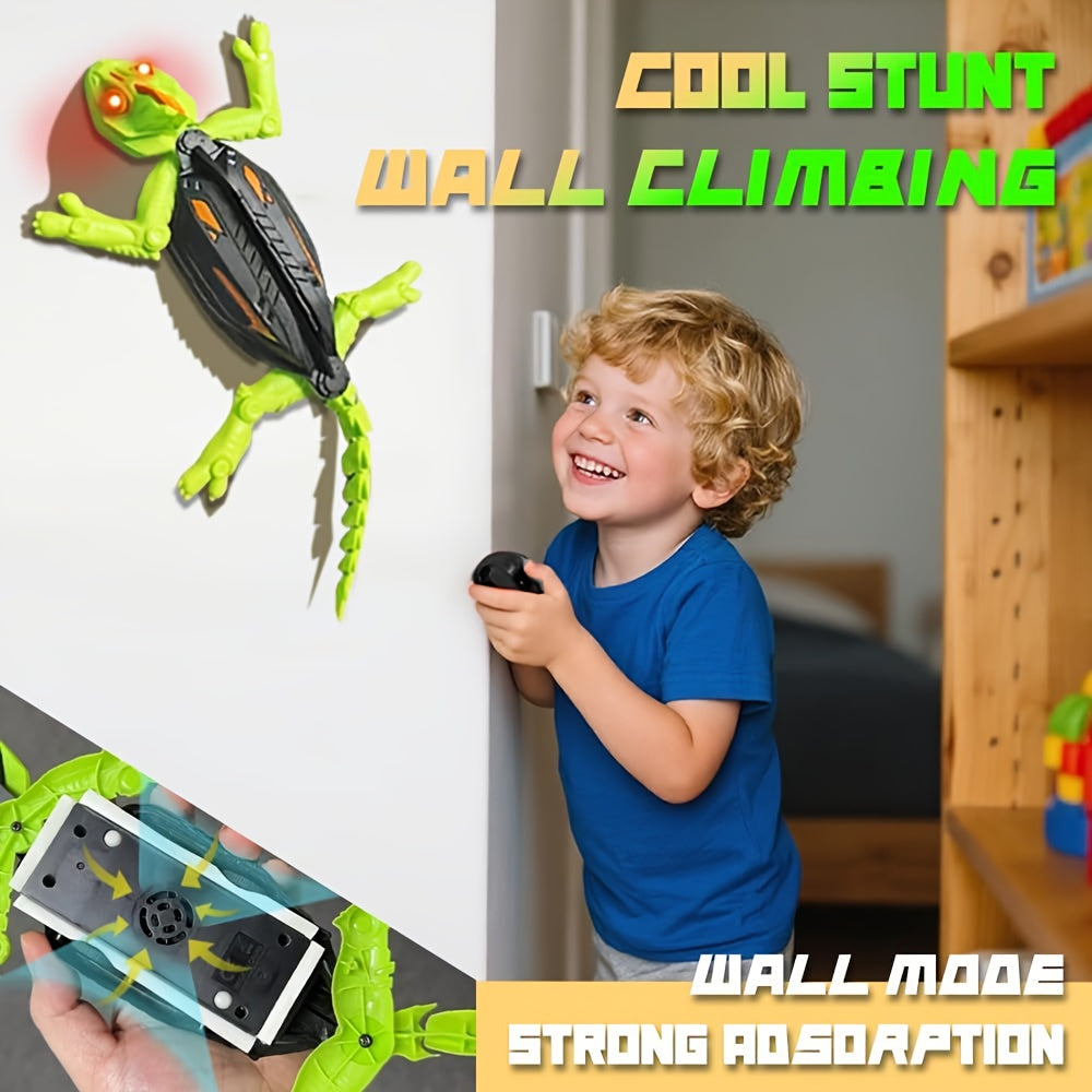 Climbing Critter Remote-Controlled Robot for Indoor Fun