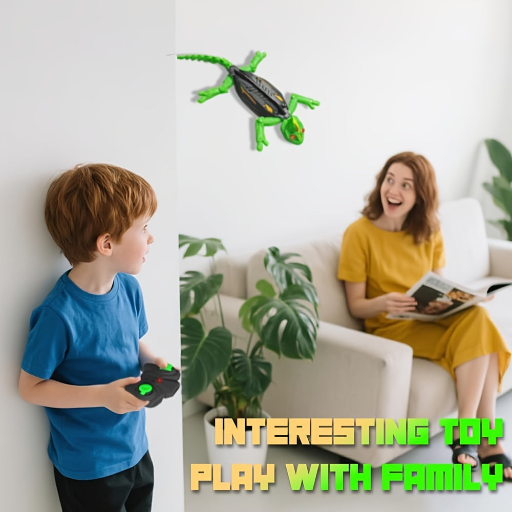 Climbing Critter Remote-Controlled Robot for Indoor Fun