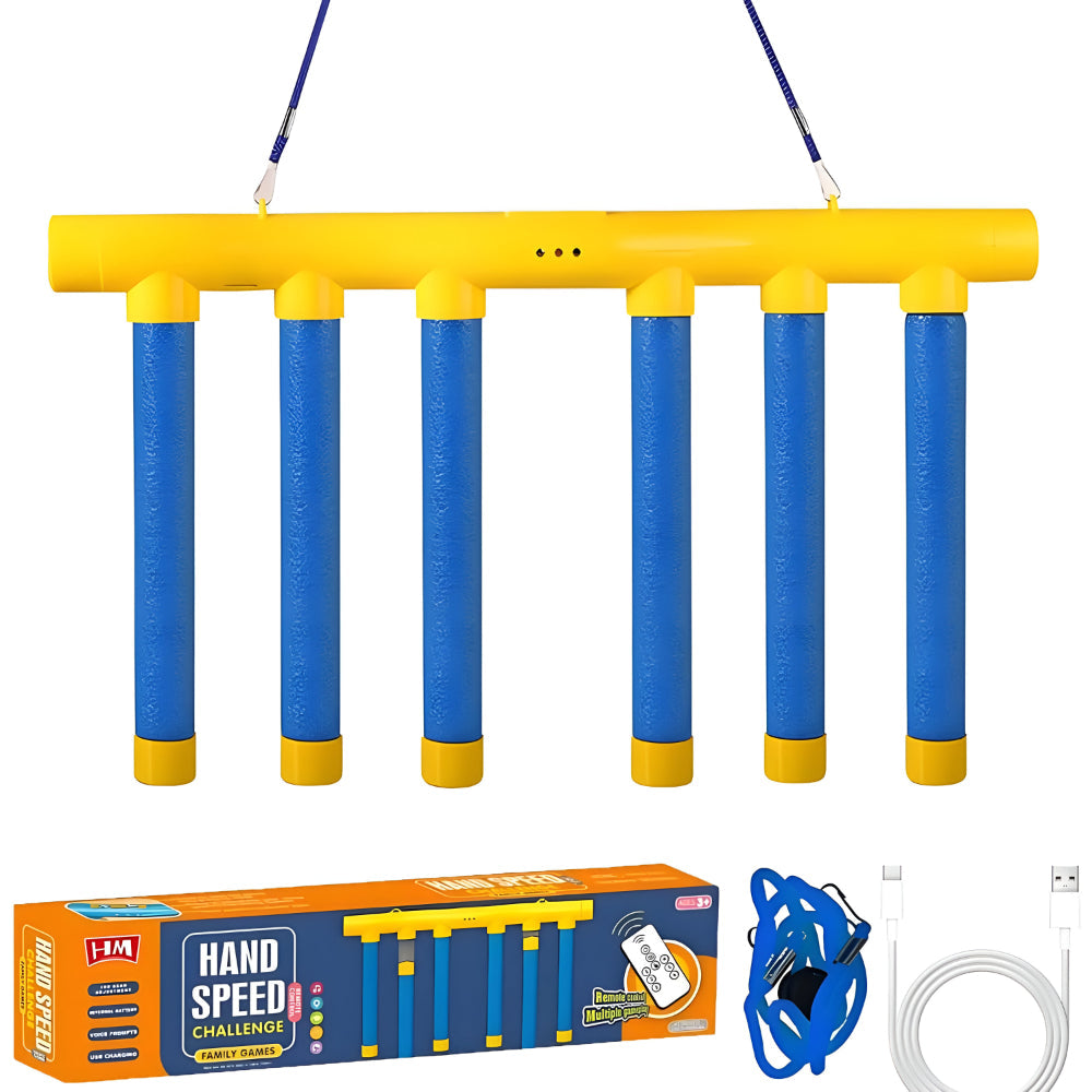 Catch & React Game | Reflex Builder with Speed Adjustments
