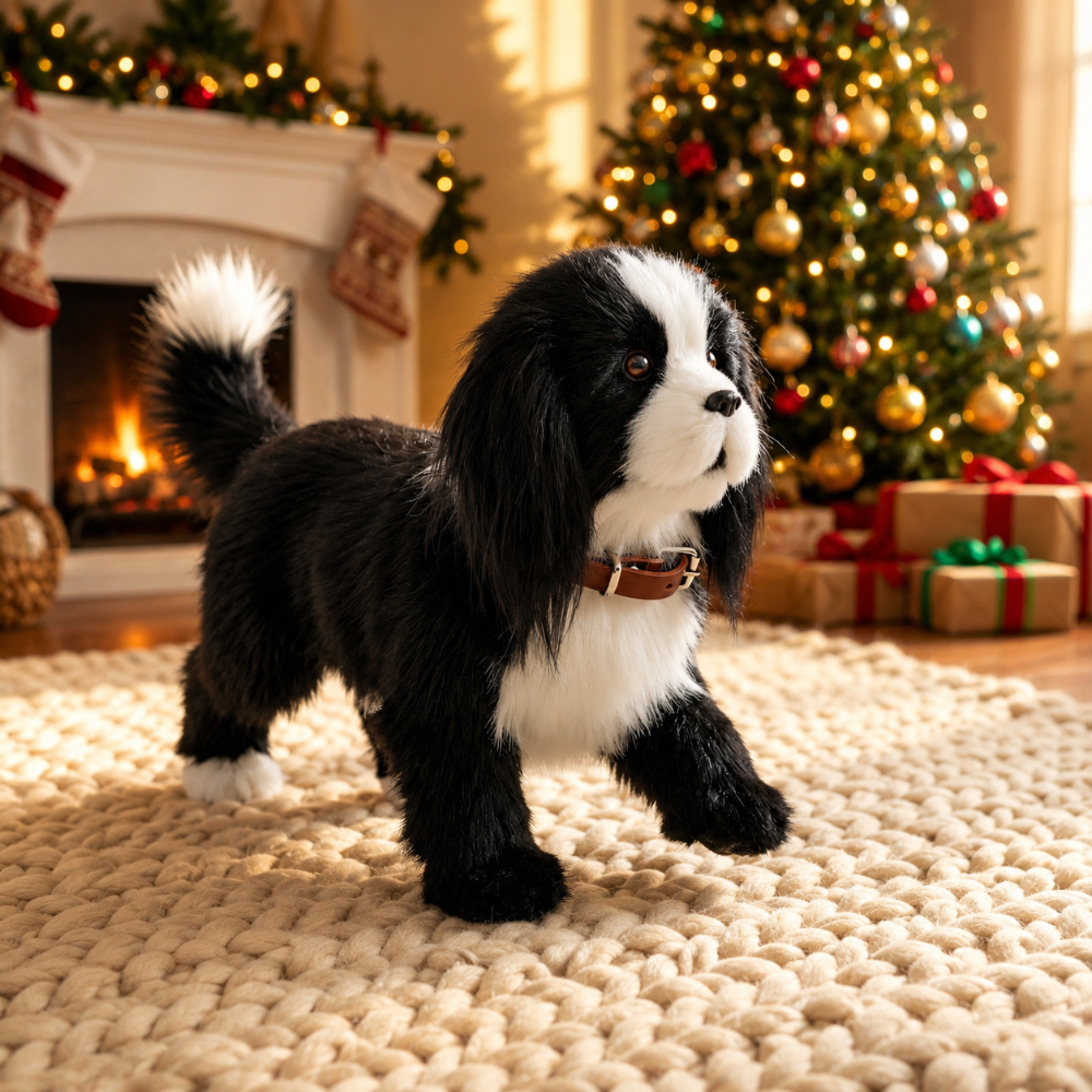 Lively Robotic Puppy Companion | Interactive Walking & Barking Toy