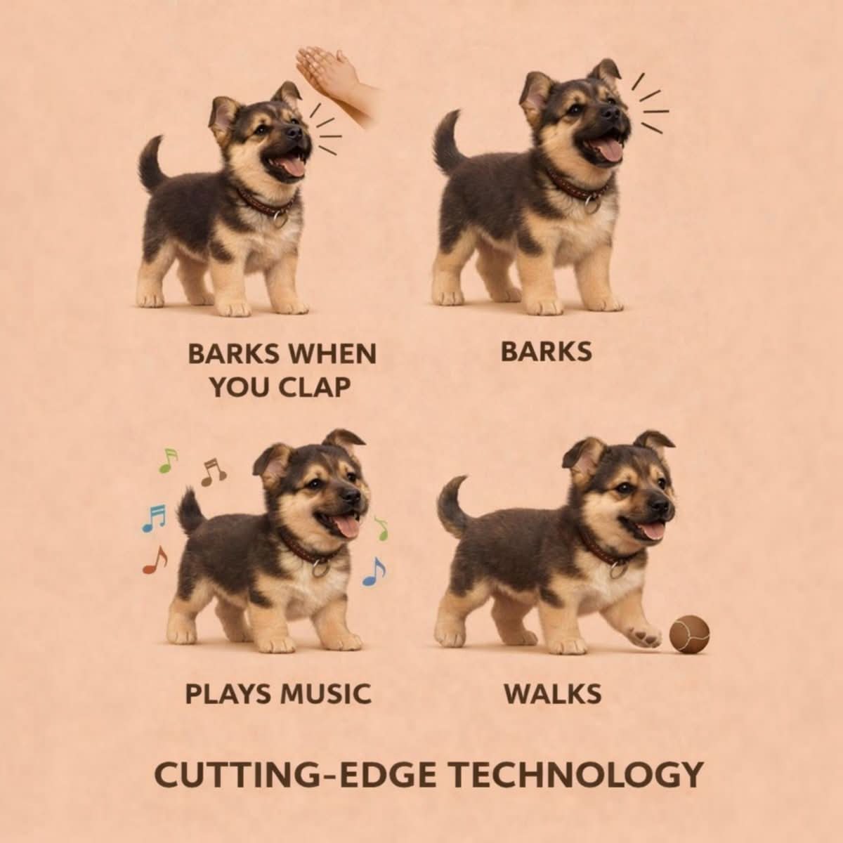 CuddleBot – Lifelike Interactive Puppy Companion Toy