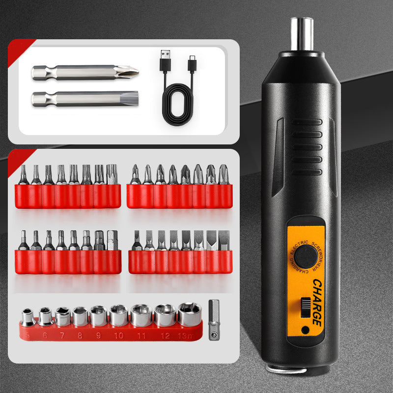 Versatile Cordless Screwdriver Kit for Home Projects