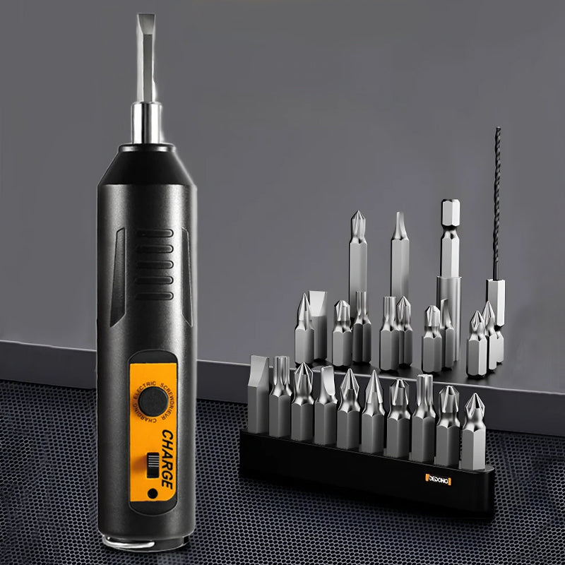 Versatile Cordless Screwdriver Kit for Home Projects