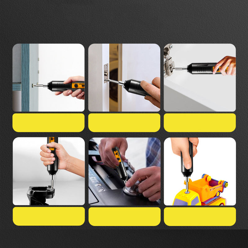 Versatile Cordless Screwdriver Kit for Home Projects