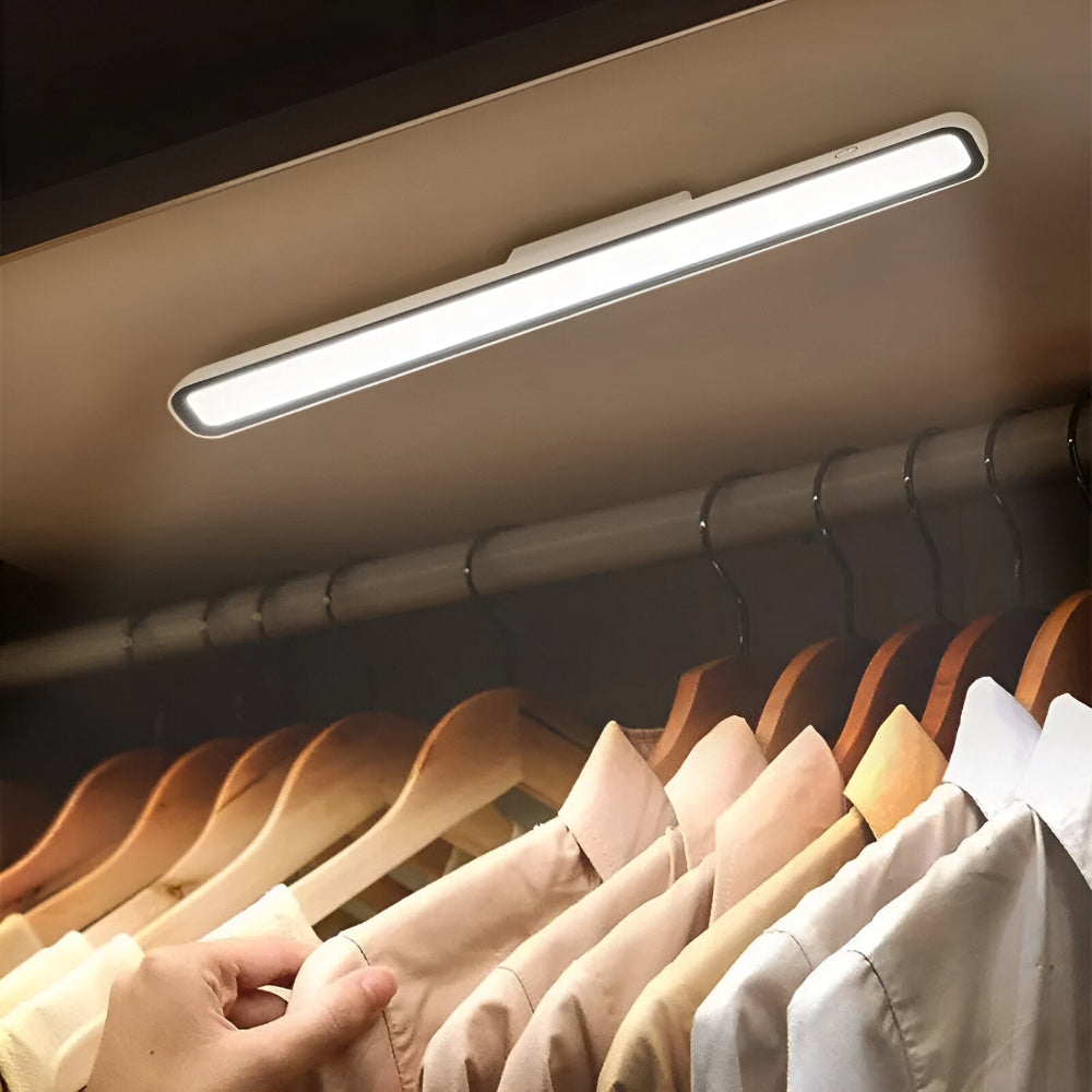 Versatile Rechargeable LED Light Strip with Magnetic Base