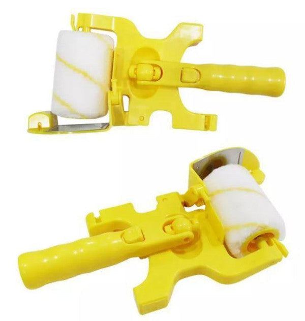 Precision Paint Roller with Edge Shield