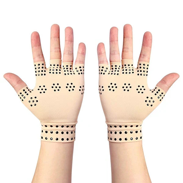 Lightweight Open-Finger Compression Gloves for Hand Relief
