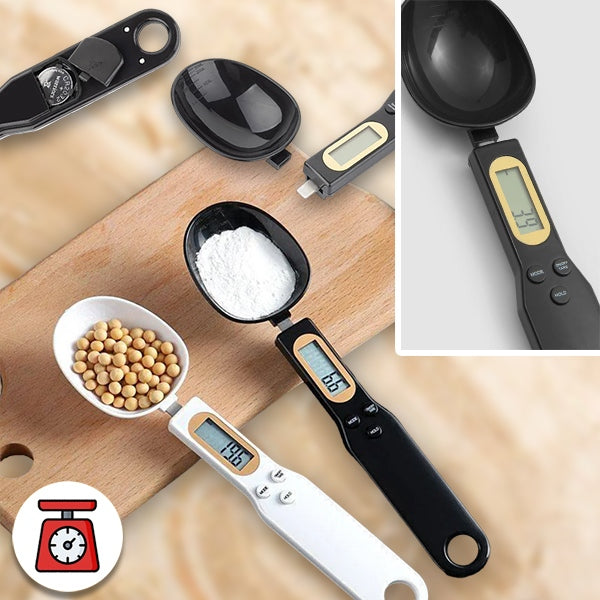Smart Measuring Spoon with Integrated Digital Scale