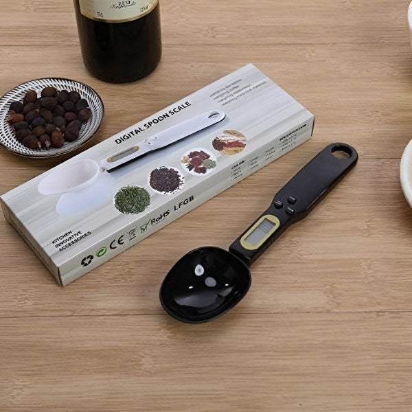 Smart Measuring Spoon with Integrated Digital Scale