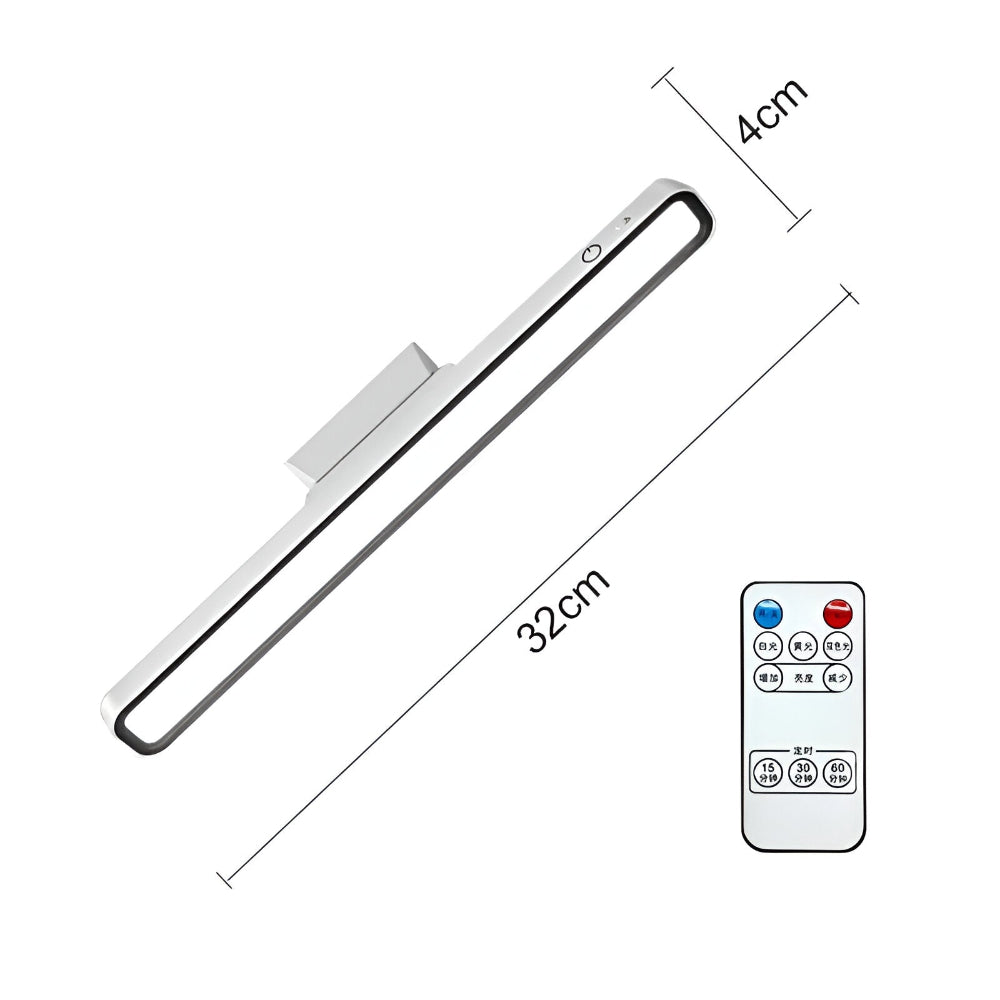 Versatile Rechargeable LED Light Strip with Magnetic Base