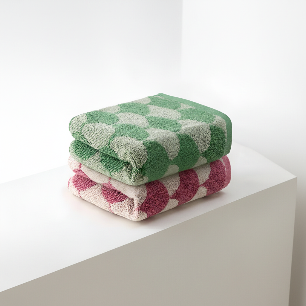 FanTowel Jacquard Cotton Bath Towel