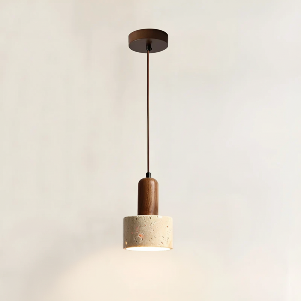 Pendant Light with Japanese Design - Calming Aesthetic