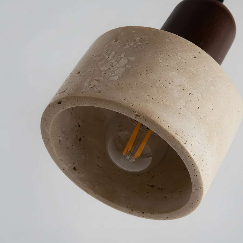 Pendant Light with Japanese Design - Calming Aesthetic
