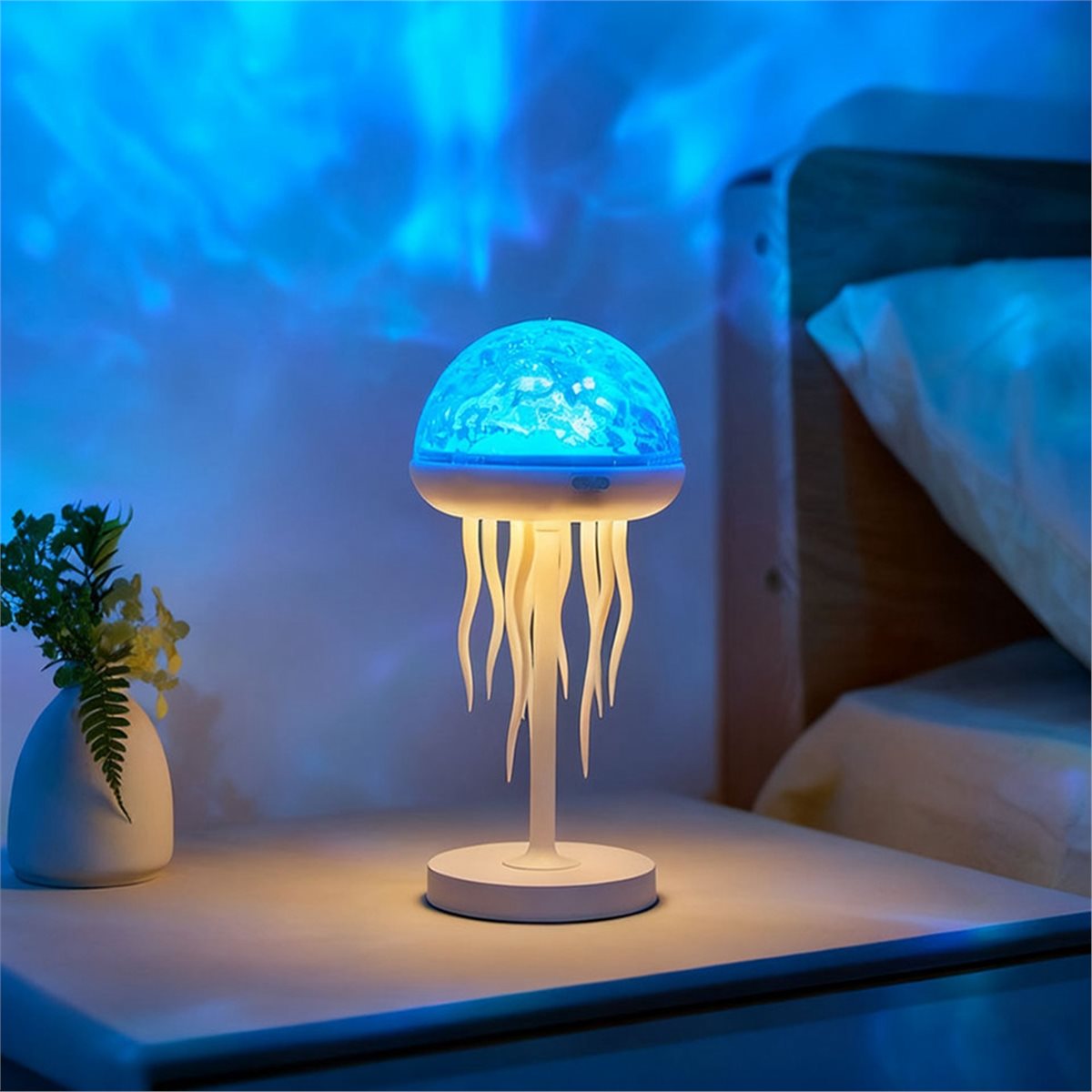 Ocean Wave Mood Light Projector with Rechargeable Battery