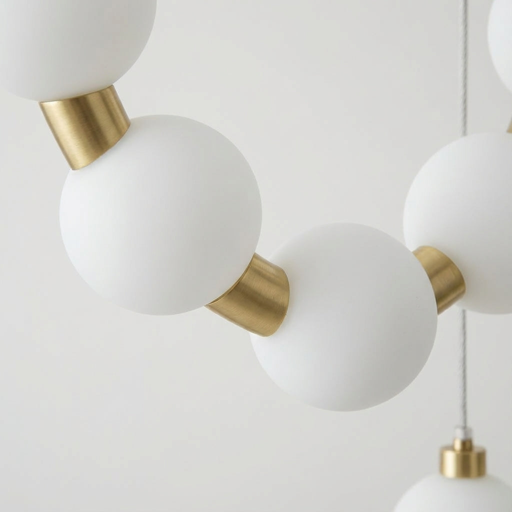 Pearl Chandelier Pendant Inspired by Jewelry