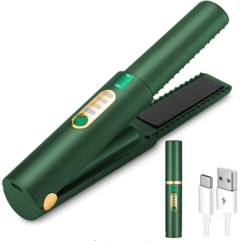Compact USB Rechargeable Travel Hair Styler