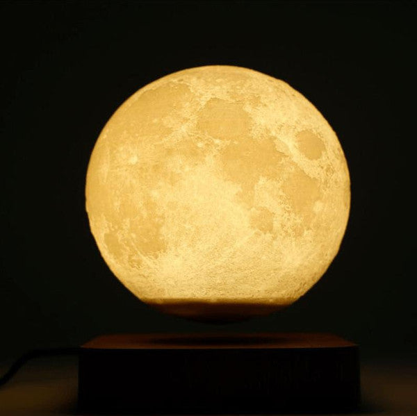 Floating Celestial Sphere Lamp with Ambient Illumination