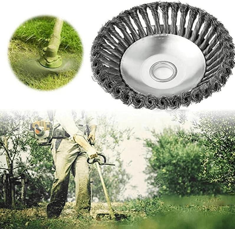 Premium Weed Removal Brush Head for Trimmers