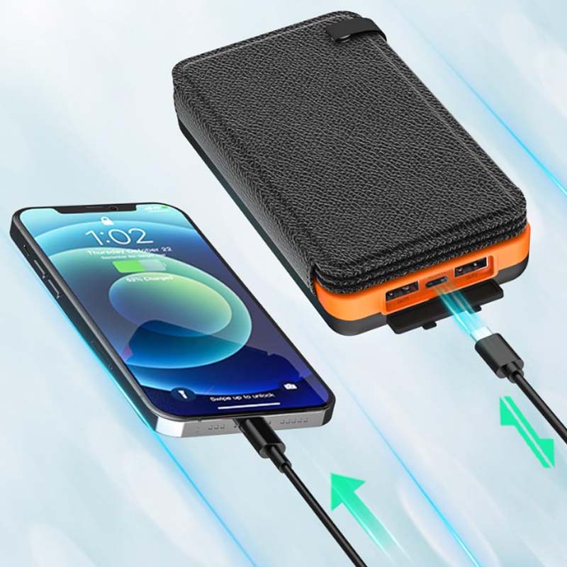 High-Capacity 25000mAh Solar Charging Power Bank
