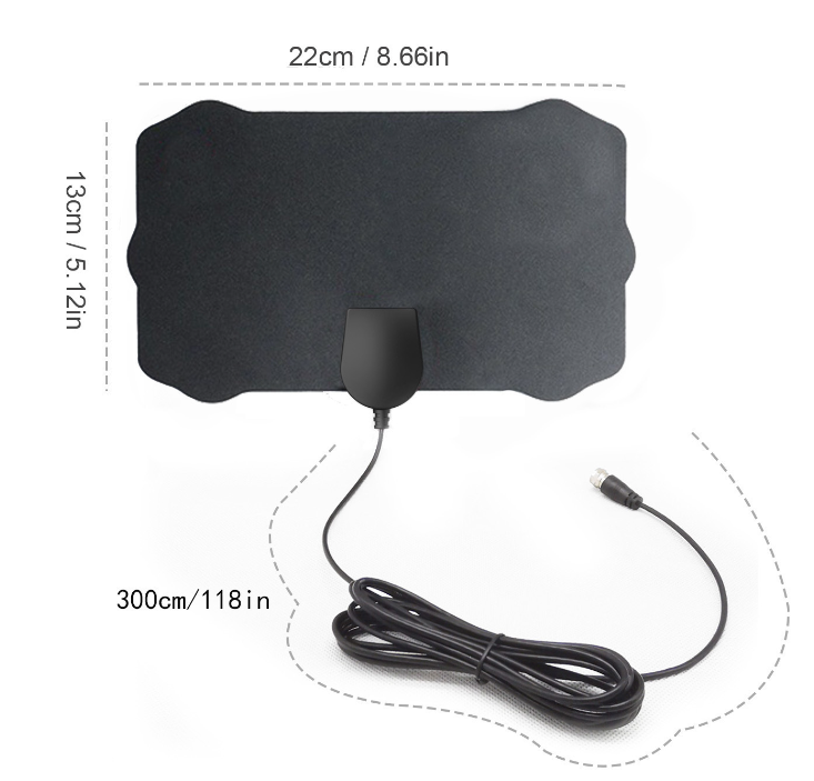 Compact Indoor 4K HDTV Signal Receiver