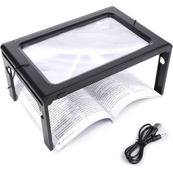 Enhanced Vision Magnifier for Comfortable Reading