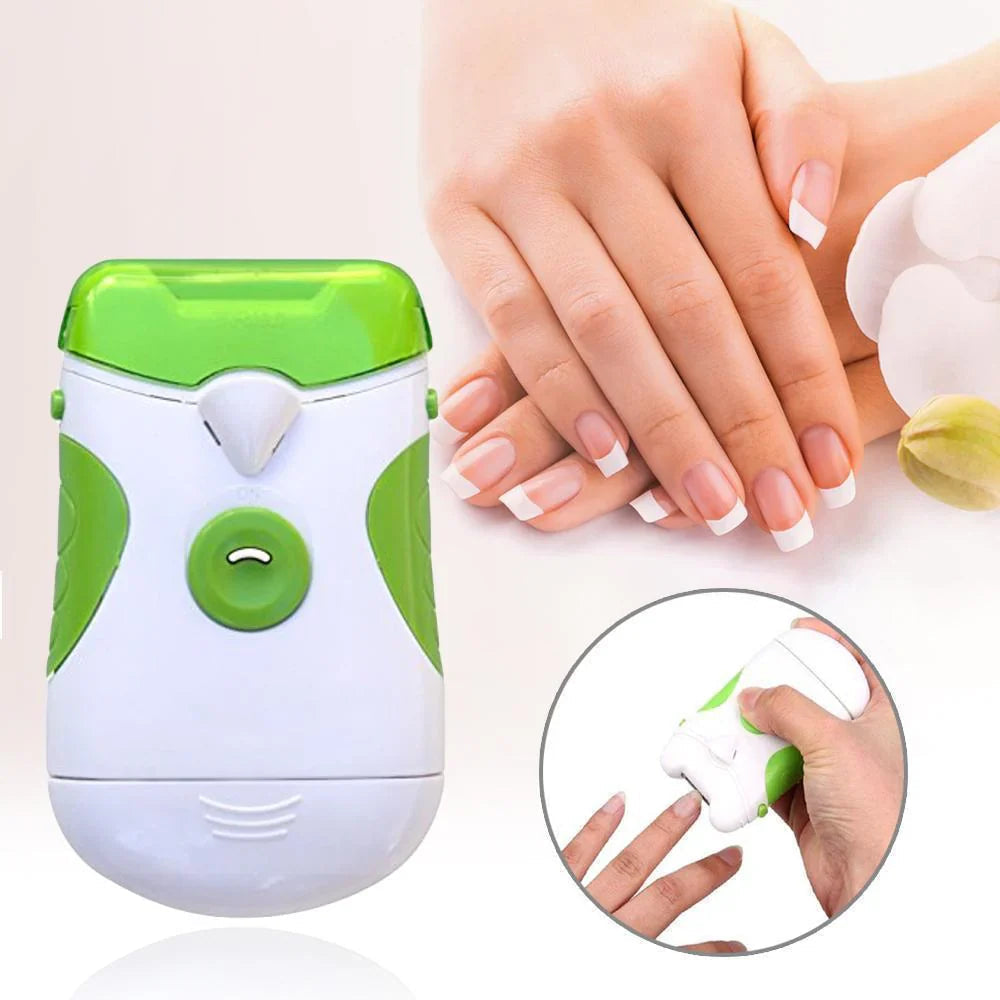 Smart Nail Trimmer with Bright LED Guidance