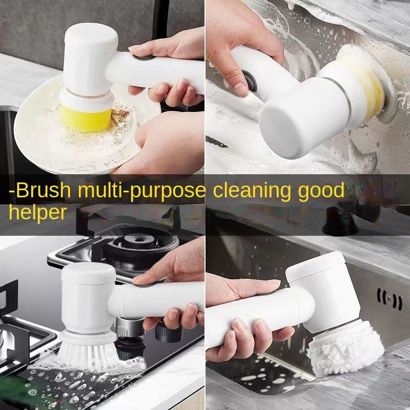 Wireless Power Scrubber: Versatile Tool for Home Cleaning