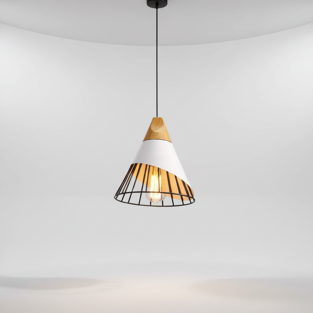 Pendant Light with Cable Suspension - Modern Design