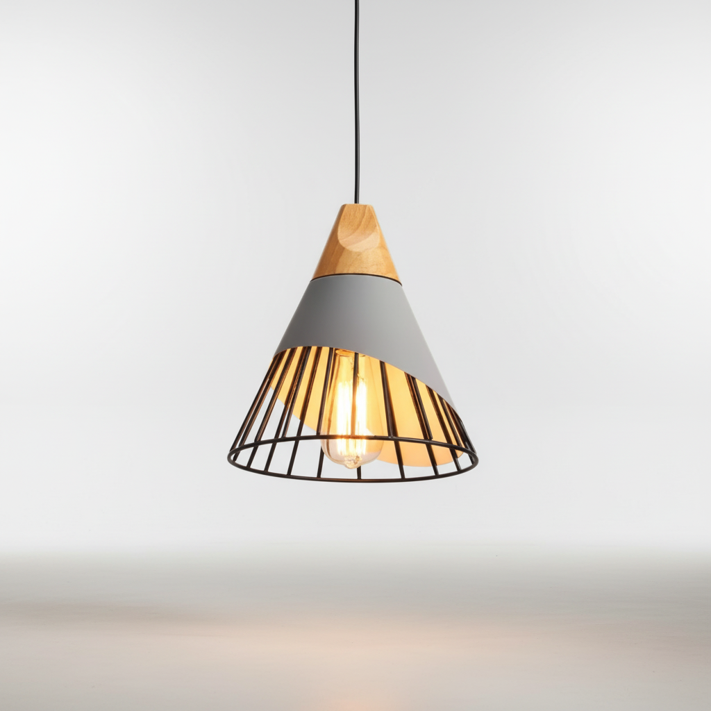 Pendant Light with Cable Suspension - Modern Design
