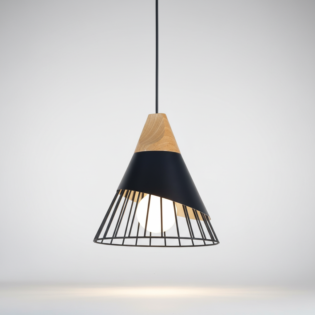 Pendant Light with Cable Suspension - Modern Design