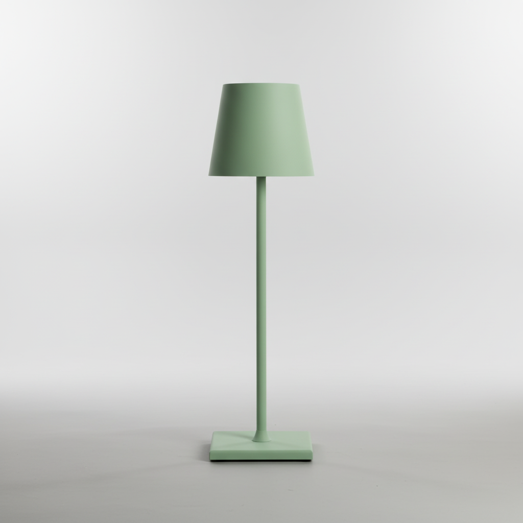 Aluminium Table Lamp with Wireless Design