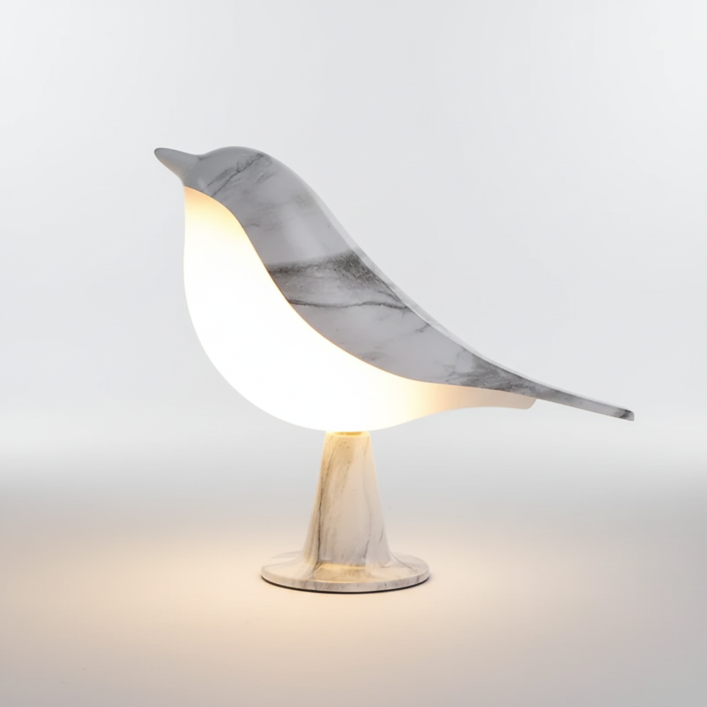 LED Table Lamp with Wireless Design