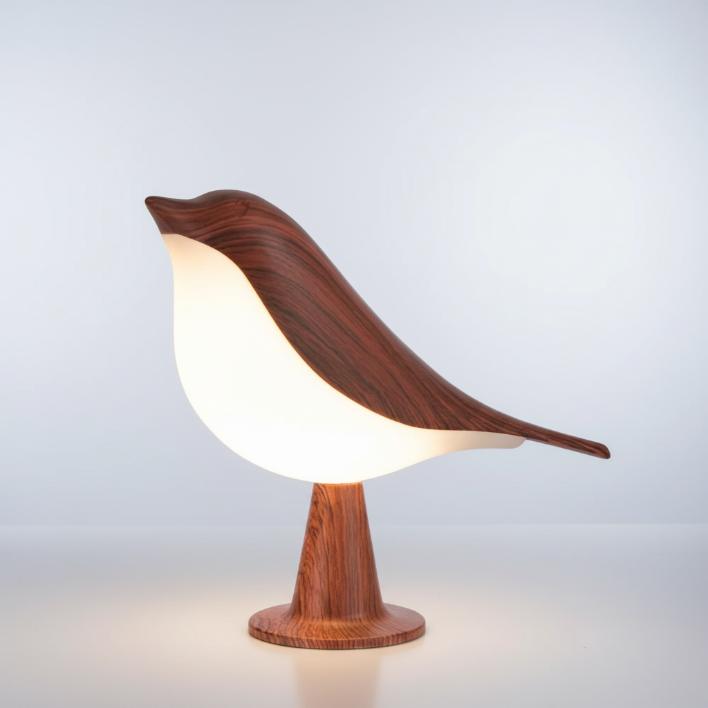 LED Table Lamp with Wireless Design
