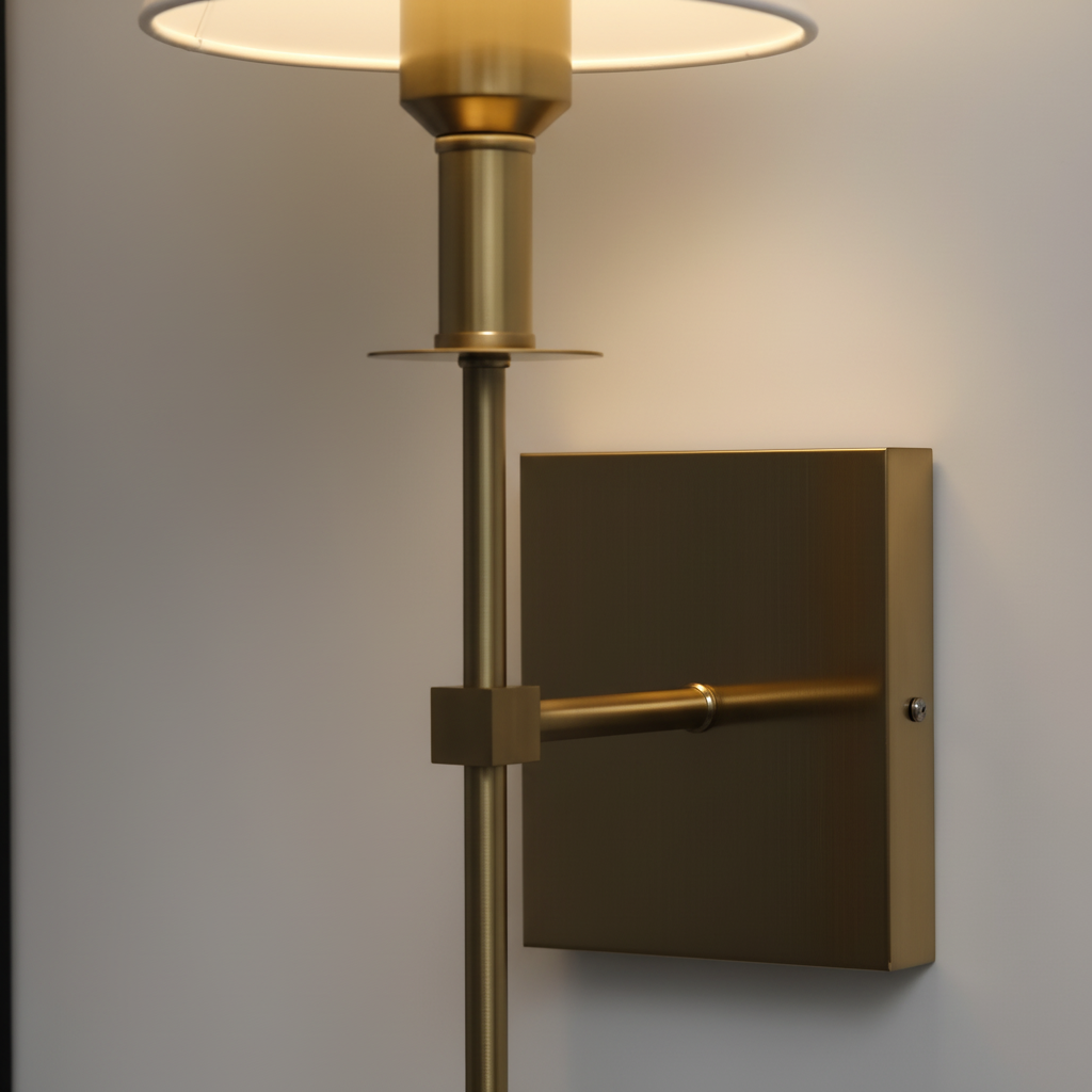 Battery-Operated LED Wall Lamp