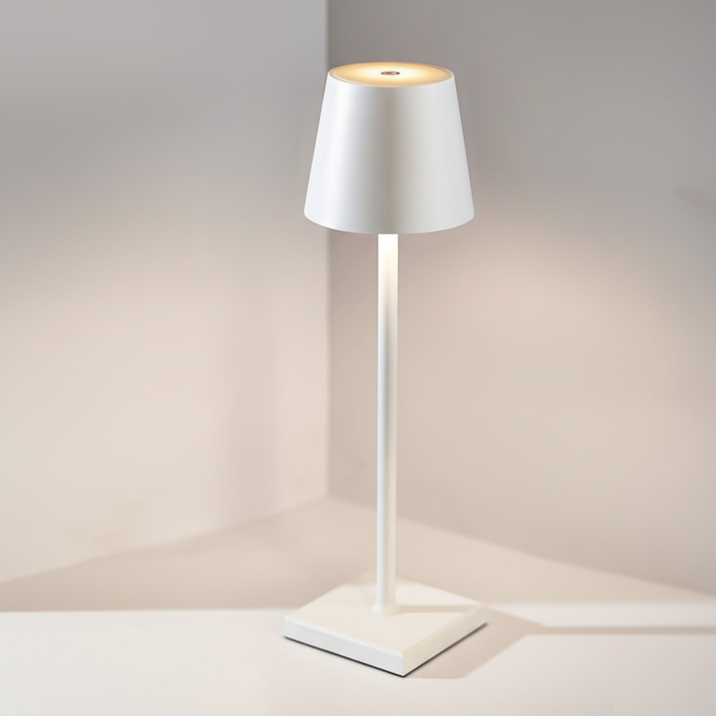 Rechargeable Cordless Desk Lamp - Modern Design