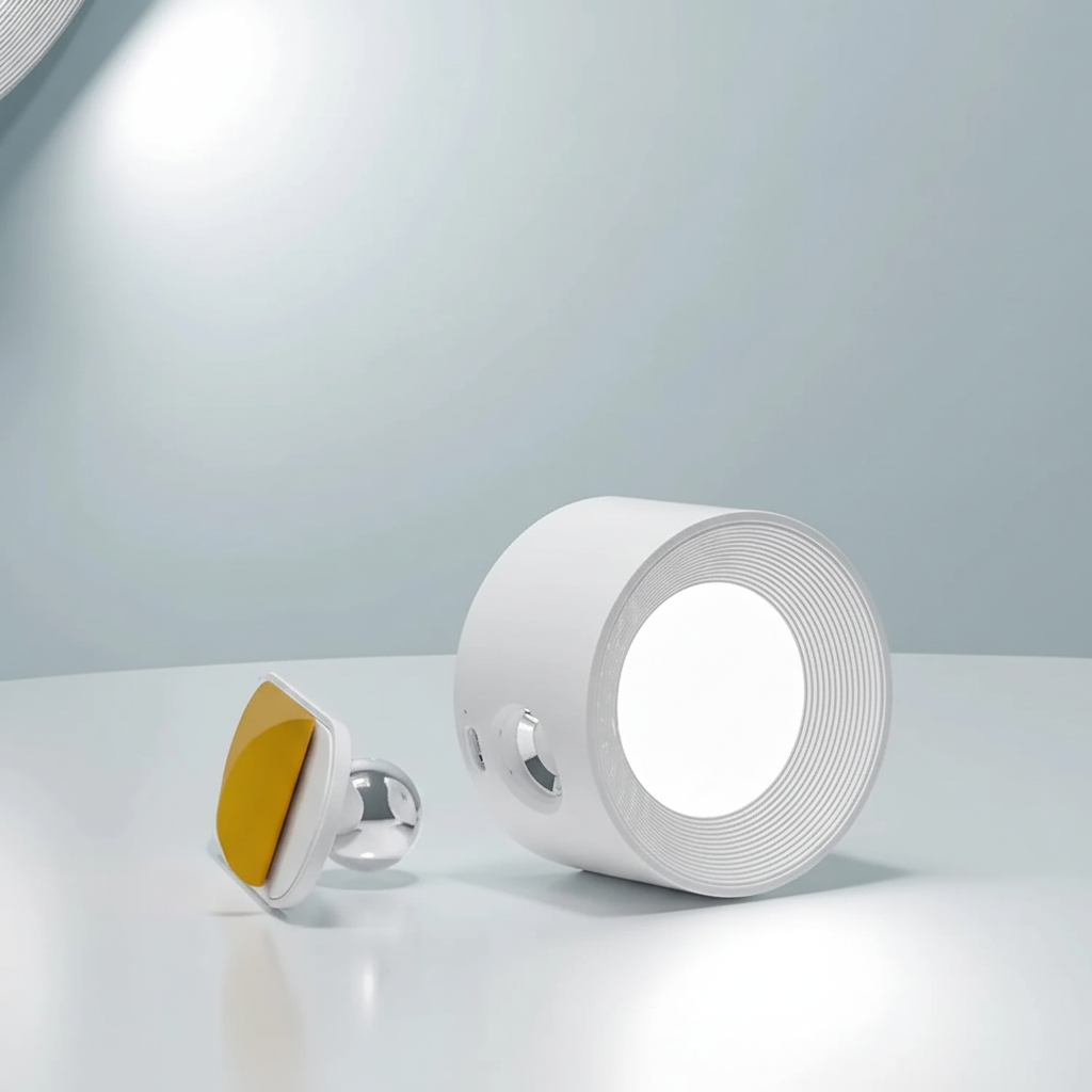 Magnetic Wall Lamp with Wireless Design - FlexiHalo