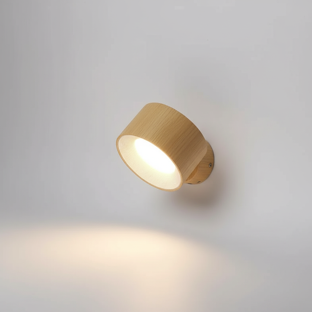 Magnetic Wall Lamp with Wireless Design - FlexiHalo