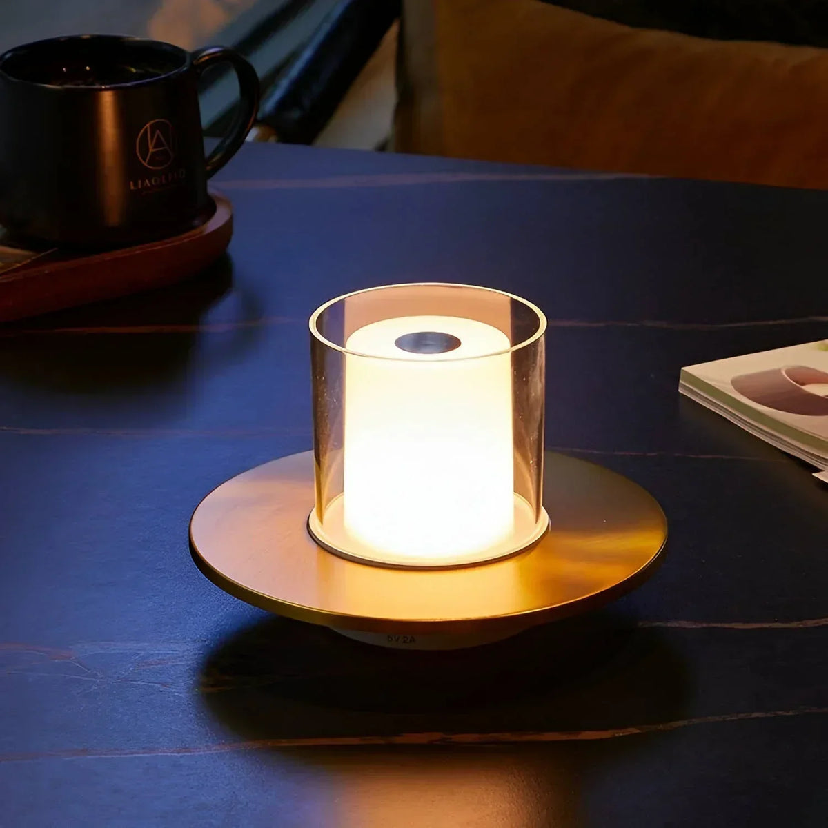 Rechargeable Wireless Table Lamp – Soft Light Fixture