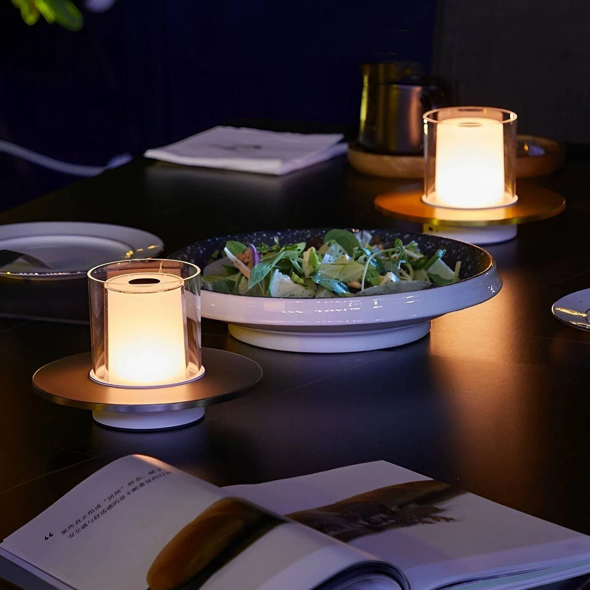 Rechargeable Wireless Table Lamp – Soft Light Fixture