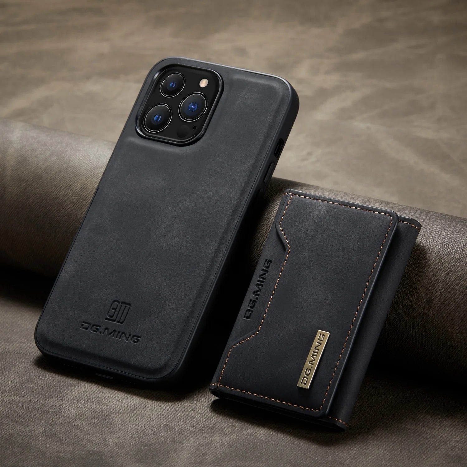 Versatile Detachable Wallet Case for iPhone with Stand Feature