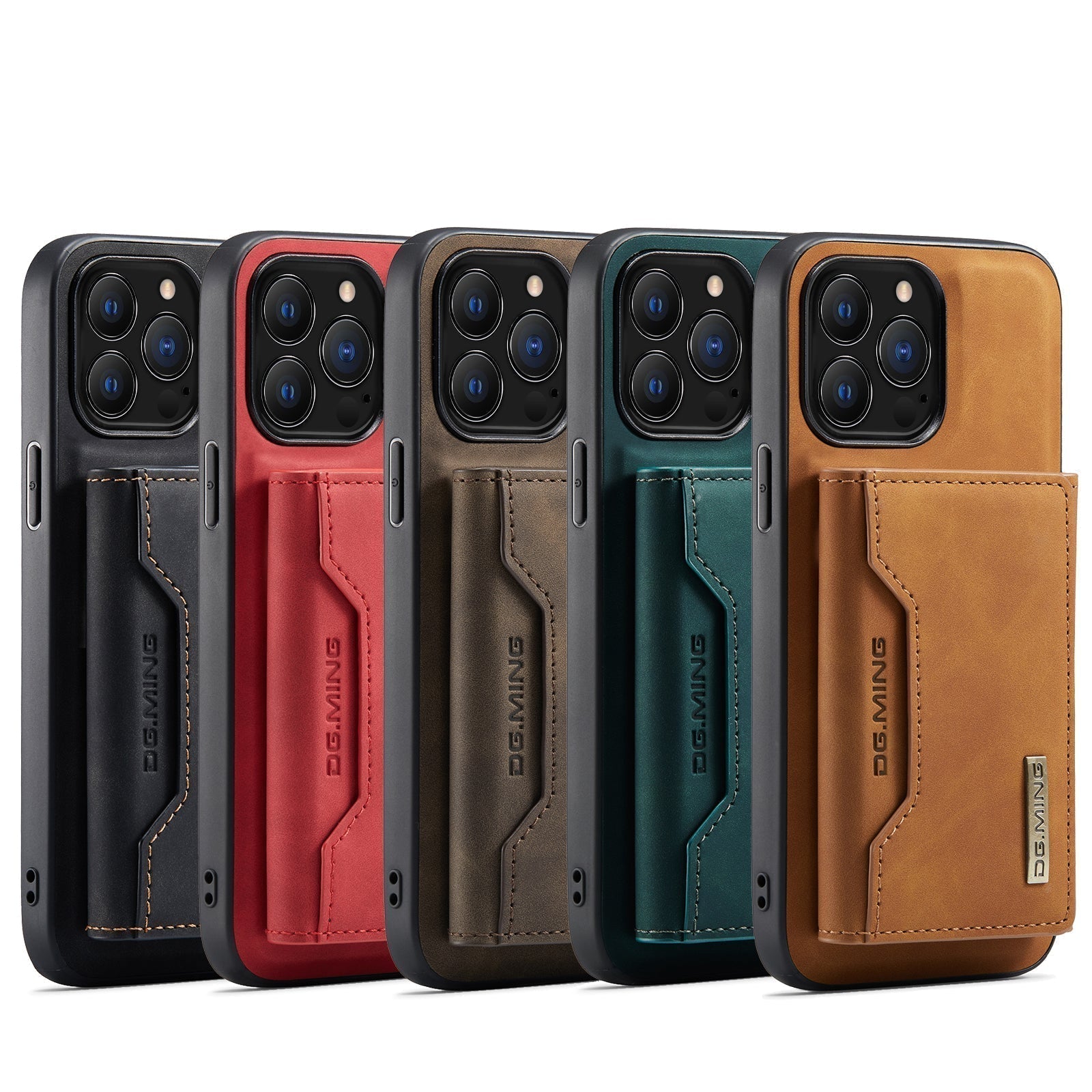 Versatile Detachable Wallet Case for iPhone with Stand Feature