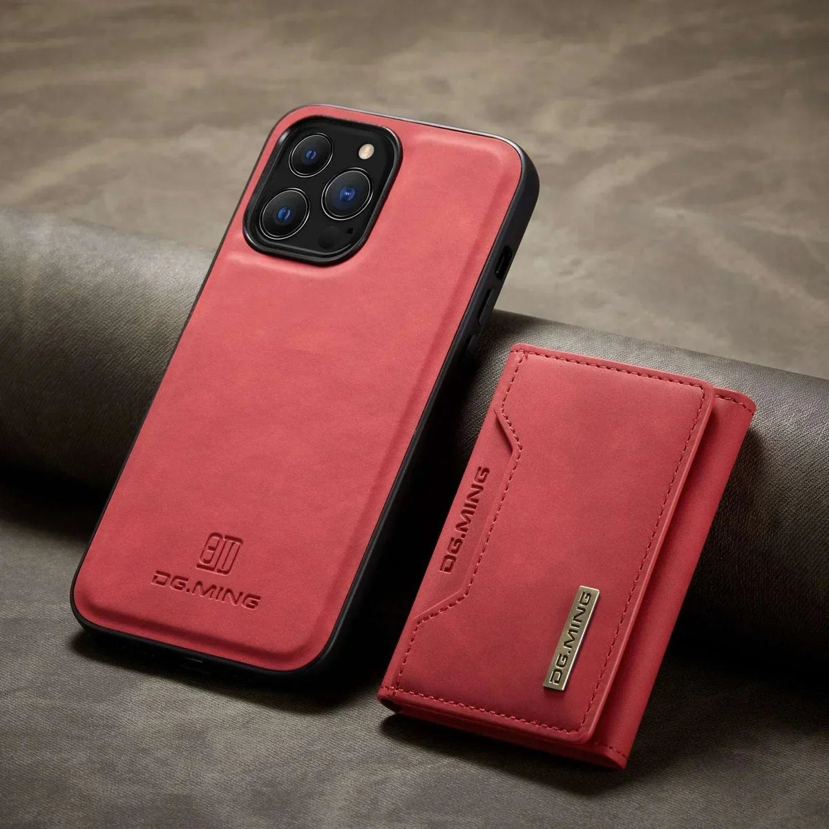 Versatile Detachable Wallet Case for iPhone with Stand Feature
