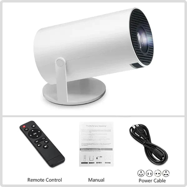 Cinematic 4K Projector with Long-Lasting LED Efficiency