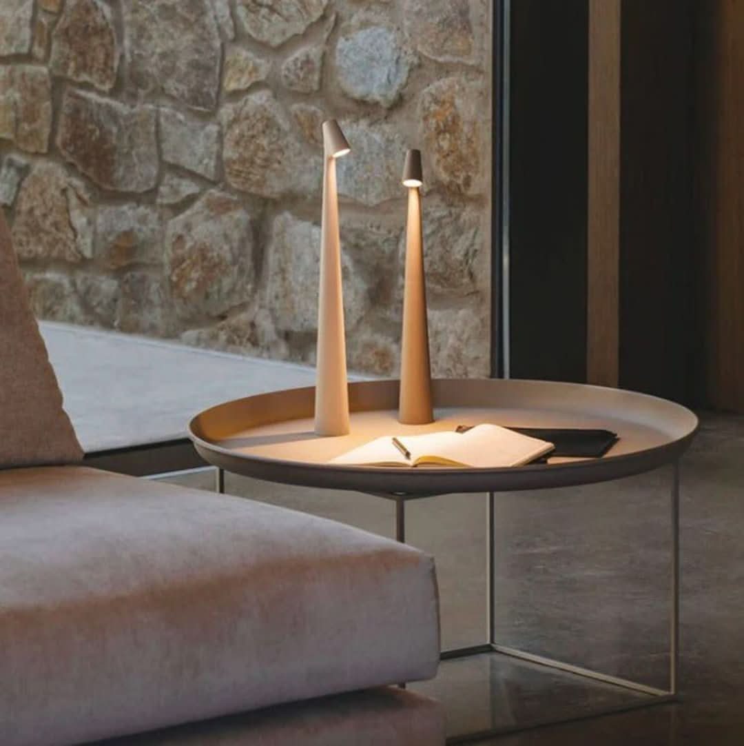 Portable Touch-Controlled LED Lamp for Ambient Lighting