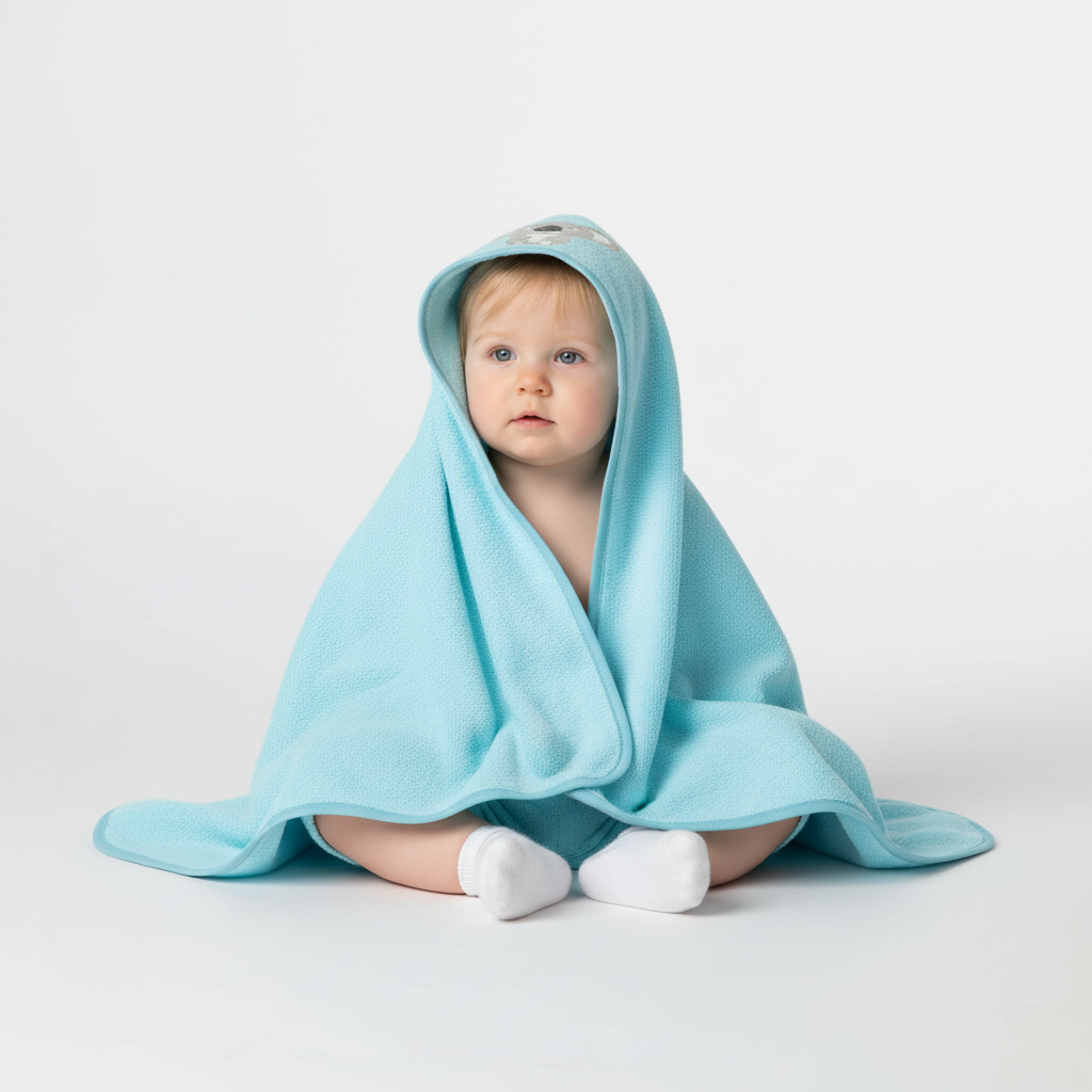 Baby Towel with Hood - Snuggle Poncho