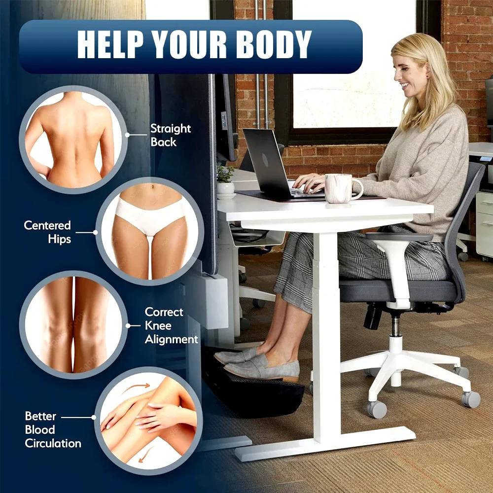 ErgoEase Under-Desk Foot Comfort Cushion