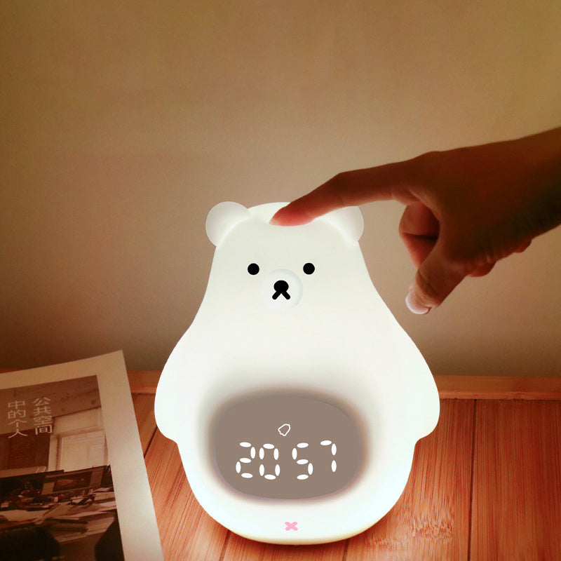 Whimsical Bear LED Night Light with Remote Control