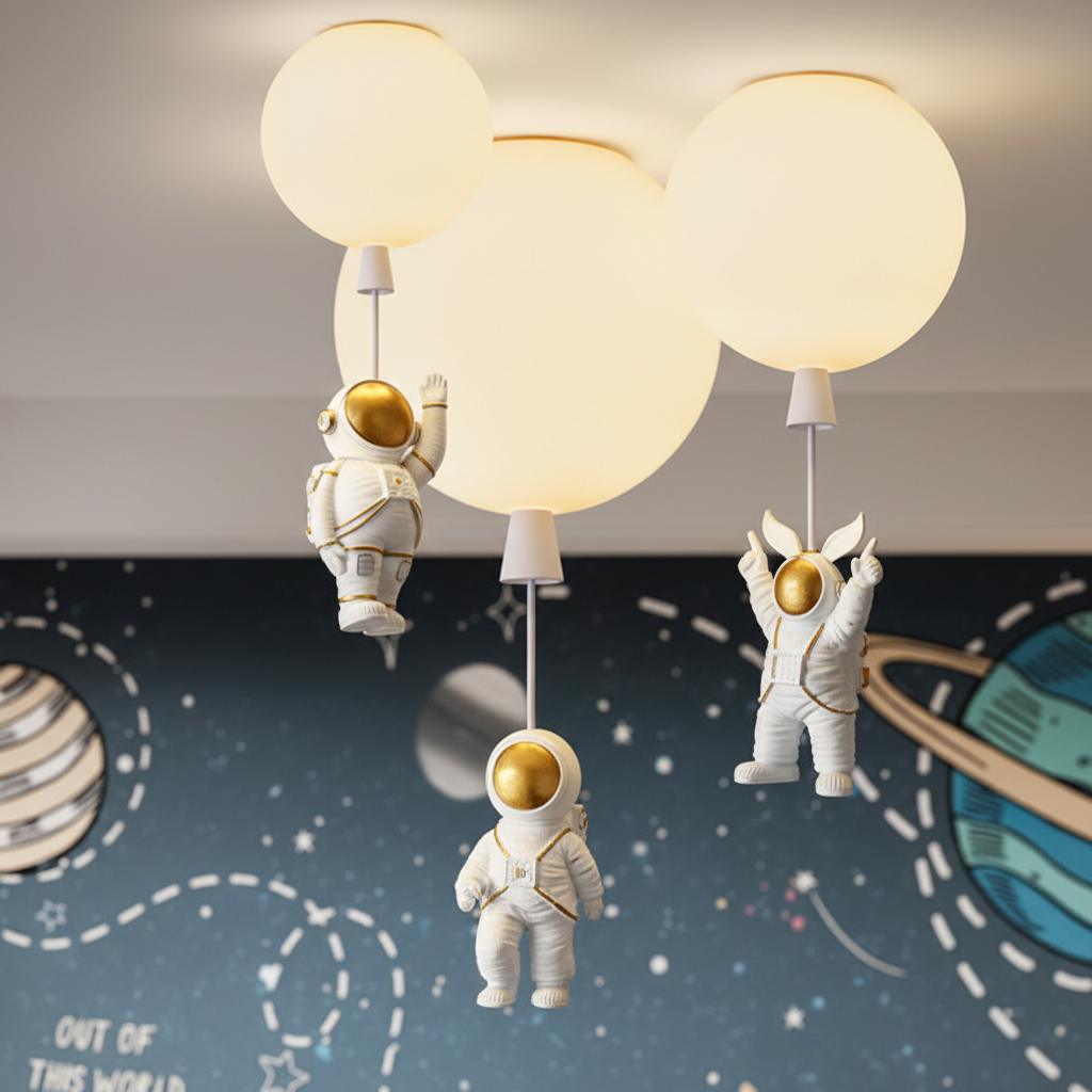Themed Lighting for Kids' Rooms - Space Adventure